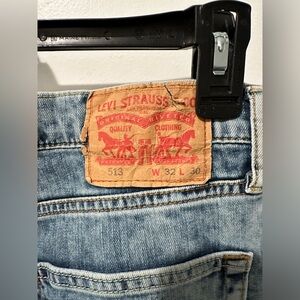 Levis 513 Jeans Mens 32x30 Blue